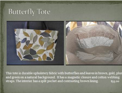Butterfly Tote